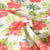 Tissu Coton imprimé Aloha Jardin Fleuris sur fond Blanc