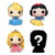 Disney Princesses - Pack 4 figurines Bitty POP! Cinderella 2,5 cm - Funko