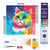 Mini Diamond Painting Broderie Diamant Figured’Art 25x25cm toile entière roulée avec diamants ronds - Chat Abstrait Pop Art