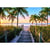 Puzzle plage de floride au lever du soleil 1000 pièces - collection evasion, voyage - nathan - 12000916