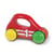 voiture en bois 1er age rouge