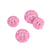 Bouton 2 trous bonhomme rose