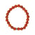 Bracelet Jaspe Rouge Perles rondes 8 mm - Omsaé