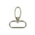 Mousqueton 30mm couleur argent
