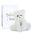 Ours en Peluche blanc cassé - 25 cm