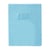 Protège-cahier - 17x22cm - Bleu clair - Polypro - Motif losange - Résistant