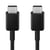 Samsung Câble de Charge USB-C vers USB-C Power Delivery 60W Super Fast Charging 3A 1m Noir