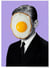 Affiche Homme œuf | A3 : 29,7x42cm