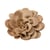 Broche fleur 8,5cm beige