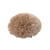 Broche fleur fluffly 7cm beige