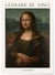 Affiche Léonard de Vinci La Joconde | A3 : 29,7x42cm