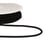 Bobine 30m cordon tressé 4,5mm noir