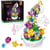Boîte à musique Fleurs à construire avec LED - 571 pièces - HOGOKIDS