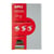 Couvre-livres avec rabat ajustable PVC 300 mm 3 u.