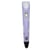 Stylo 3D Portable Avec USB - Créez Vos Designs En Trois Dimensions Facilement Violet YONIS