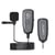 Microphone Sans Fil Bluetooth 2.4G Réduction De Bruit Pour Enregistrement Live YONIS