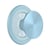 PopSockets Support magnétique PopGrip MagSafe stand et selfie fonction stand Bleu clair