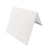 Cartes pliées Florence - Lisse - 50 cartes - Blanc - 15,5 x 15,5 cm - 300 g/m²