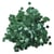 Sequins lisses lavables ø6mm 3500 pièces - bleu - vert