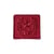 Ecusson thermocollant badge étoile laurier bordeaux 3cm x 3cm