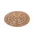 Motif cercles perles thermocollant 60mm or