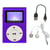 Lecteur MP3 Compact Écran Argent Autonomie Longue Pratique USB Plug Play Violet 2 YONIS