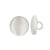 Bouton recouvert satin (12mm - Blanc)