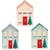 8 Assiettes Maison de Noël