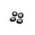 Trac Air Tyres 4 Pneus pour Tracteurs - Rolly Toys