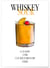 Affiche Cocktail Whiskey Sour | A3 : 29,7x42cm