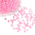 200 PERLES TOUPIES bicone a facettes Rose clair avec reflets AB 6 mm Acrylique - creation bijoux