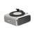 Enceinte Bluetooth Rétro Vinyle Portable Son Stéréo Autonomie Longue Blanc YONIS