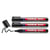 Lot de 3 marqueurs permanents - EDDING - Pointe ronde 1,5-3 mm - Noir