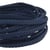Bobine 50m Cordon damier polyester 5mm marine