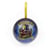 Harry Potter - Décoration sapin avec collier Hogwarts School of Witchcraft and Wizardry