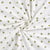 Tissu Jersey Coton imprimé Lina petites abeilles sur fond Blanc