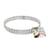Cercle à tarte cannelé perforé inox H 2,5 cm Ø 20 cm