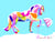 Le manège enchanté - Oeuvre d’art 70x50 cm - création en édition limitée - Artiste Mademoiselle Bouche