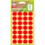 Pastilles 100 % recyclé rouge Ø 15 mm 168 u.