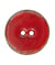 Carte de 2 boutons Coco laqué 23mm - Union Knopf Rouge Foncé