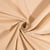Tissu Coton uni Beige foncé -Par 10 cm