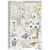 1 feuille de papier de riz 30.6 x 42.7 cm Ciao Bella ANEMONES 026