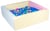 Piscine à balles carrée avec 200 balles – rose, bleu, jaune (pastel)/bleu, rose, gris, turquoise - Velinda