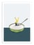 Affiche 30 x 40 cm - Yoga in my yogurt - Maarten Leon
