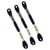Lot de 3 échevettes 8m DMC Fil à broder mouliné 117 100% coton bleu marine 823