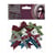 13 grands noeux en tissu pour scrapbooking et couture SANTORO 205