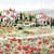 Lot de 4 serviettes en papier découpage collage 33 cm TOSCANE N 831