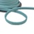 Bobine 20m double cordon chevrons 10mm vert amande