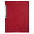 Chemise 3 rabats à élastiques carte lustrée 400g/m2 - A4 - Cerise - x 25 - Exacompta
