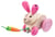 Hanna Hoppel lapin en bois à tirer - Selecta